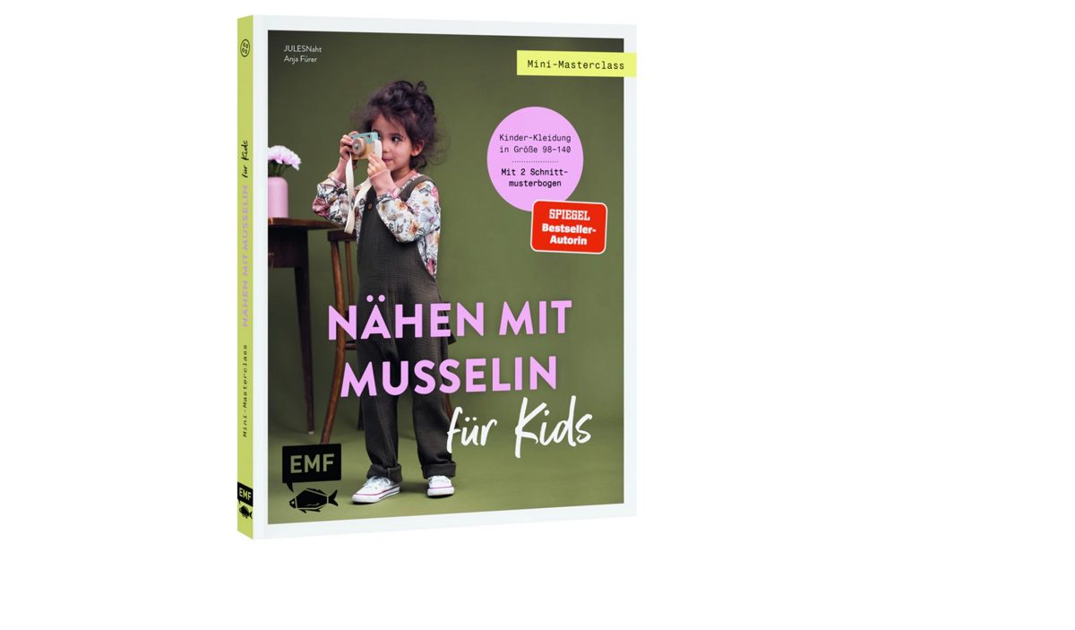 Freigestellter Packshot eines Buchcovers mit Kindermotiv vor weißem Hintergrund